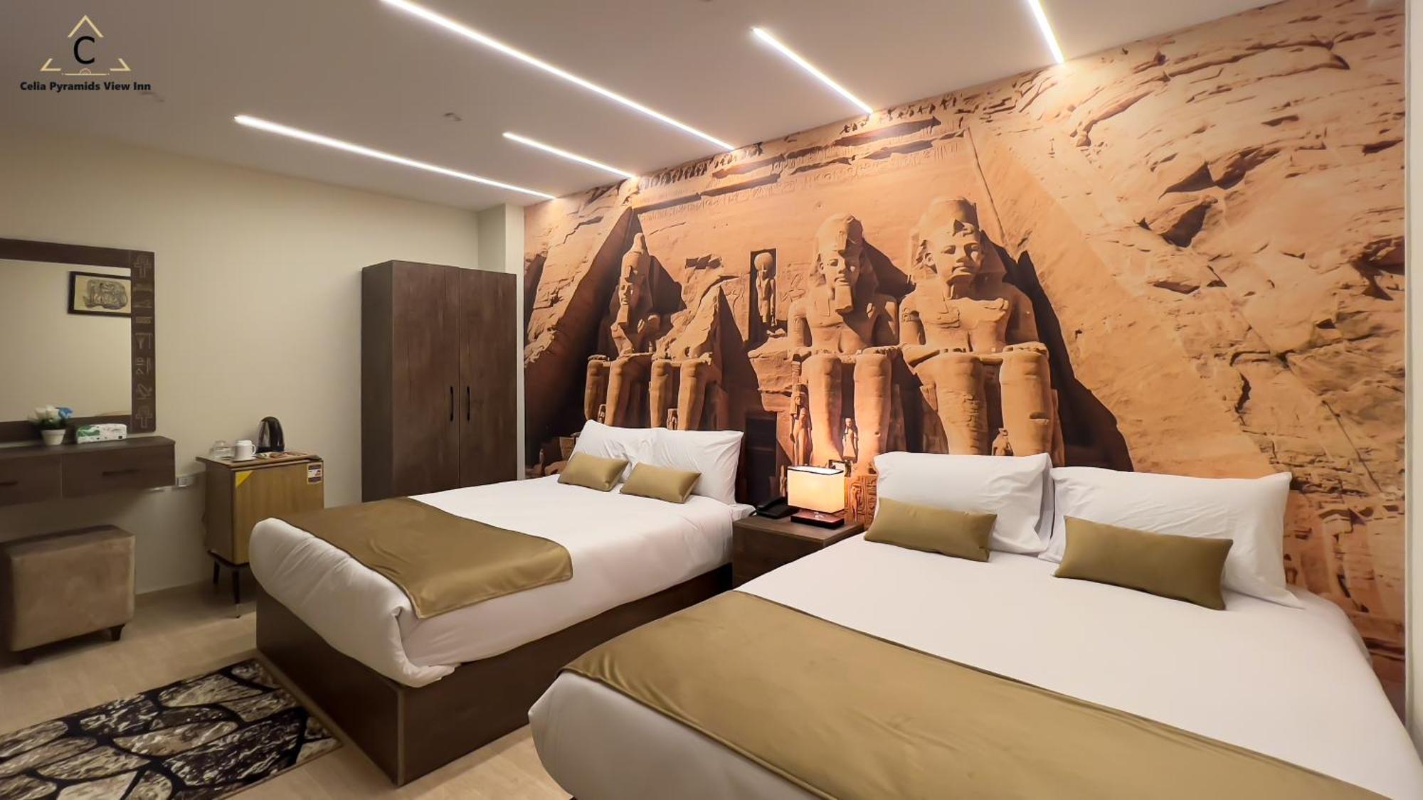 Celia Pyramids View Inn Nazlet el-Sisi Ngoại thất bức ảnh
