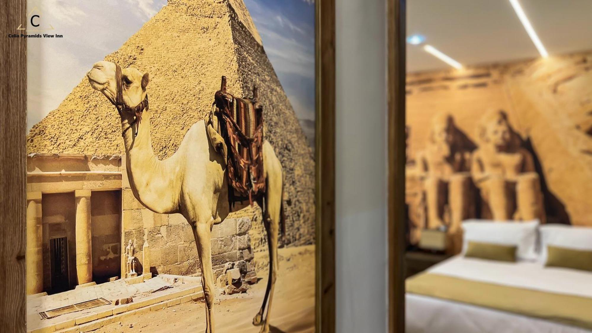 Celia Pyramids View Inn Nazlet el-Sisi Ngoại thất bức ảnh