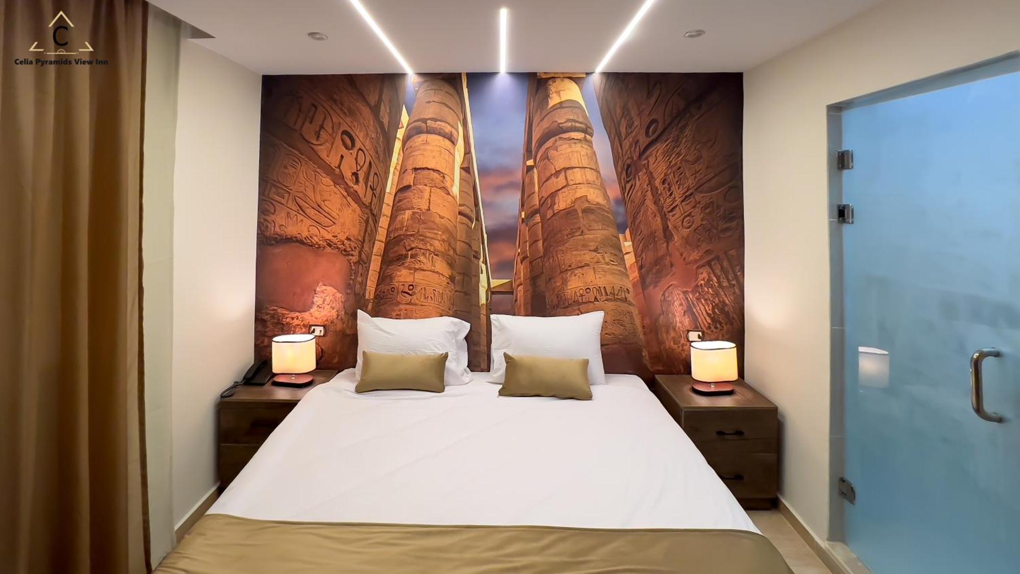 Celia Pyramids View Inn Nazlet el-Sisi Ngoại thất bức ảnh