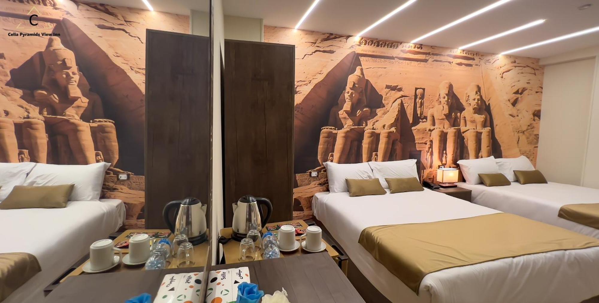 Celia Pyramids View Inn Nazlet el-Sisi Ngoại thất bức ảnh