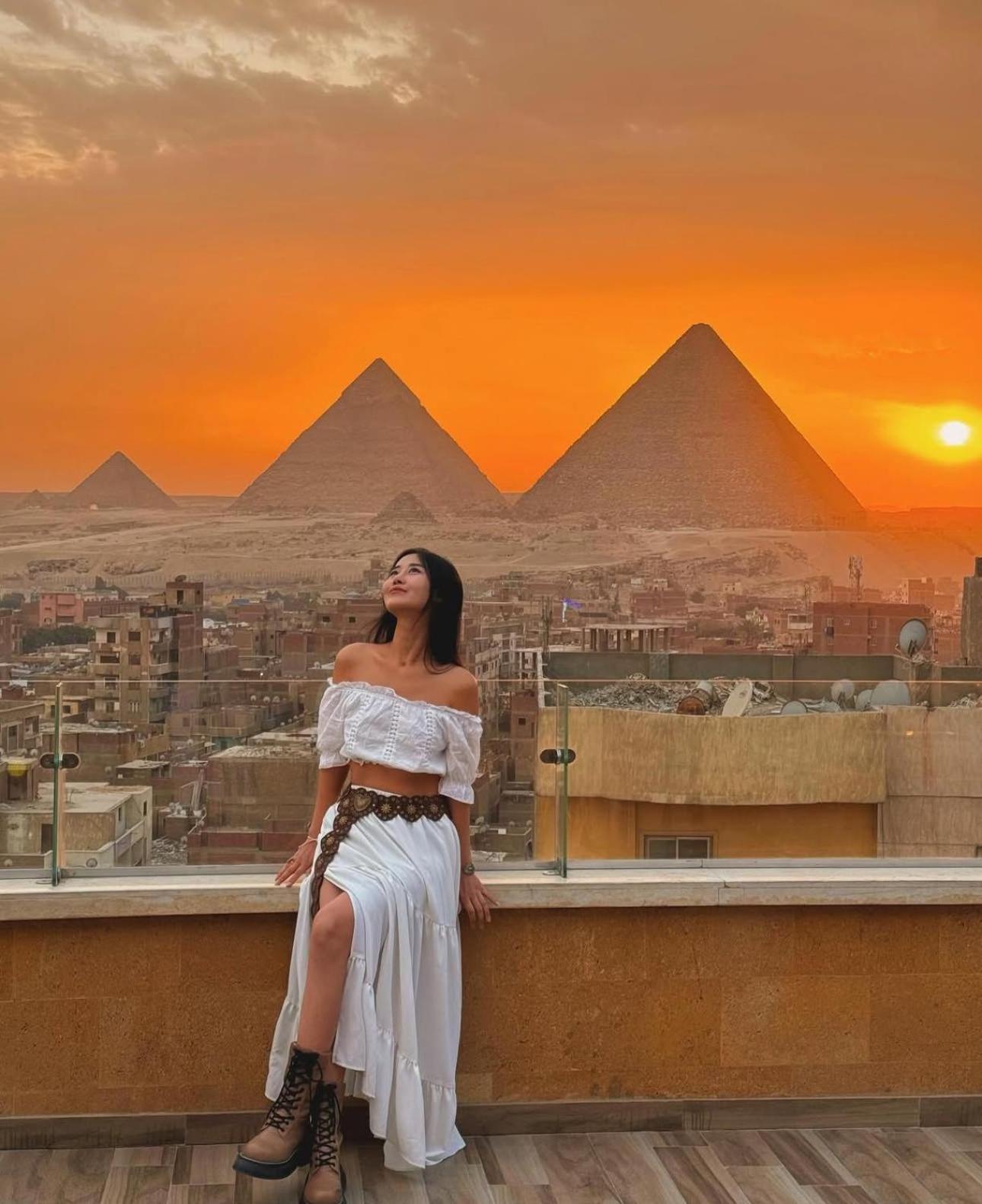Celia Pyramids View Inn Nazlet el-Sisi Ngoại thất bức ảnh