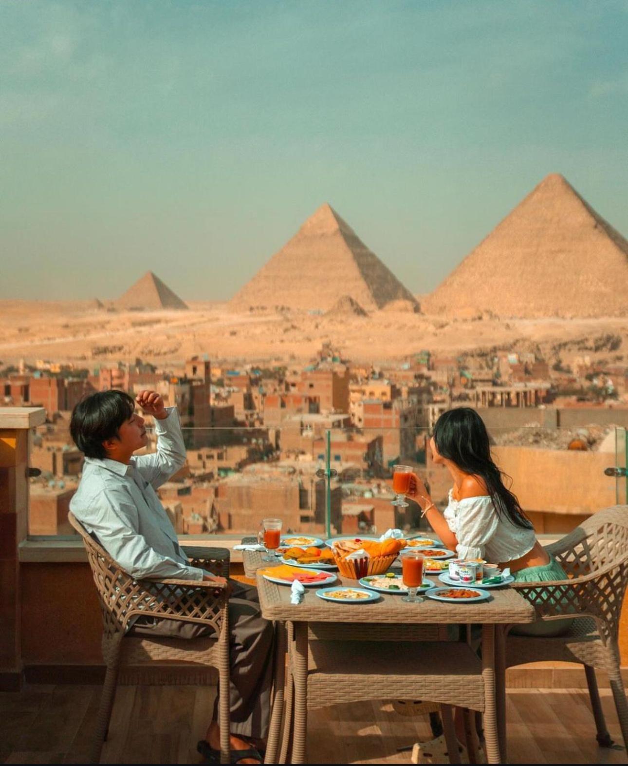 Celia Pyramids View Inn Nazlet el-Sisi Ngoại thất bức ảnh